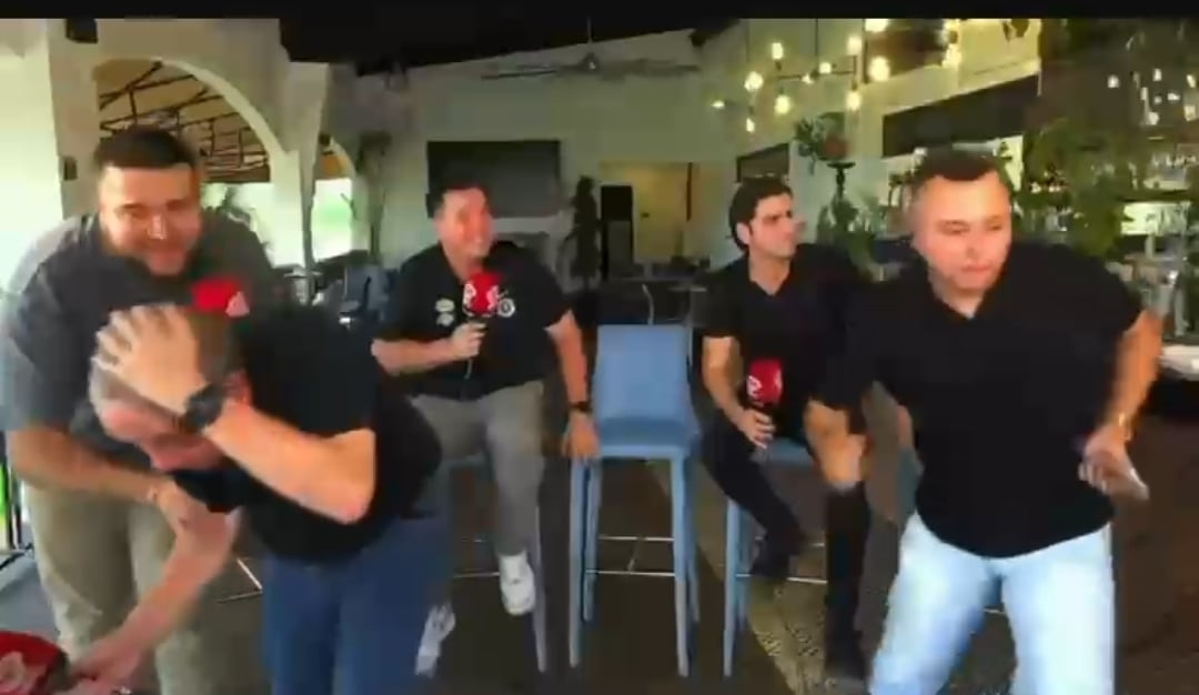 El momento de pánico que vivieron periodistas panameños en vivo durante el terremoto.