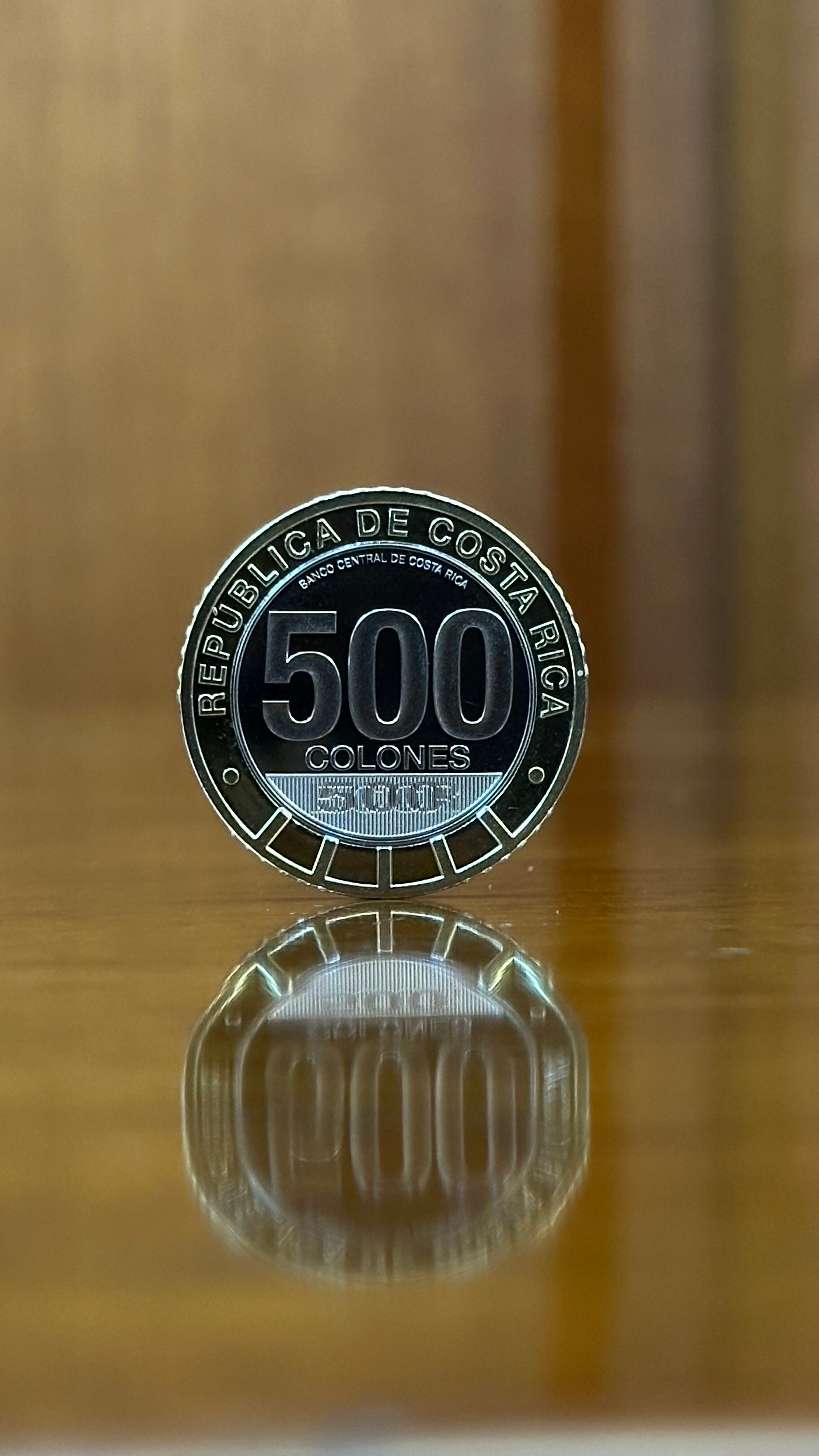 Moneda de 500 conmemorativa del bicentenario de la Anexión del Partido de Nicoya | El Financiero | Foto: BCCR