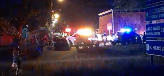 El crimen ocurrió en el sector de Mollejones de Orotina. Foto San Mateo Informa.