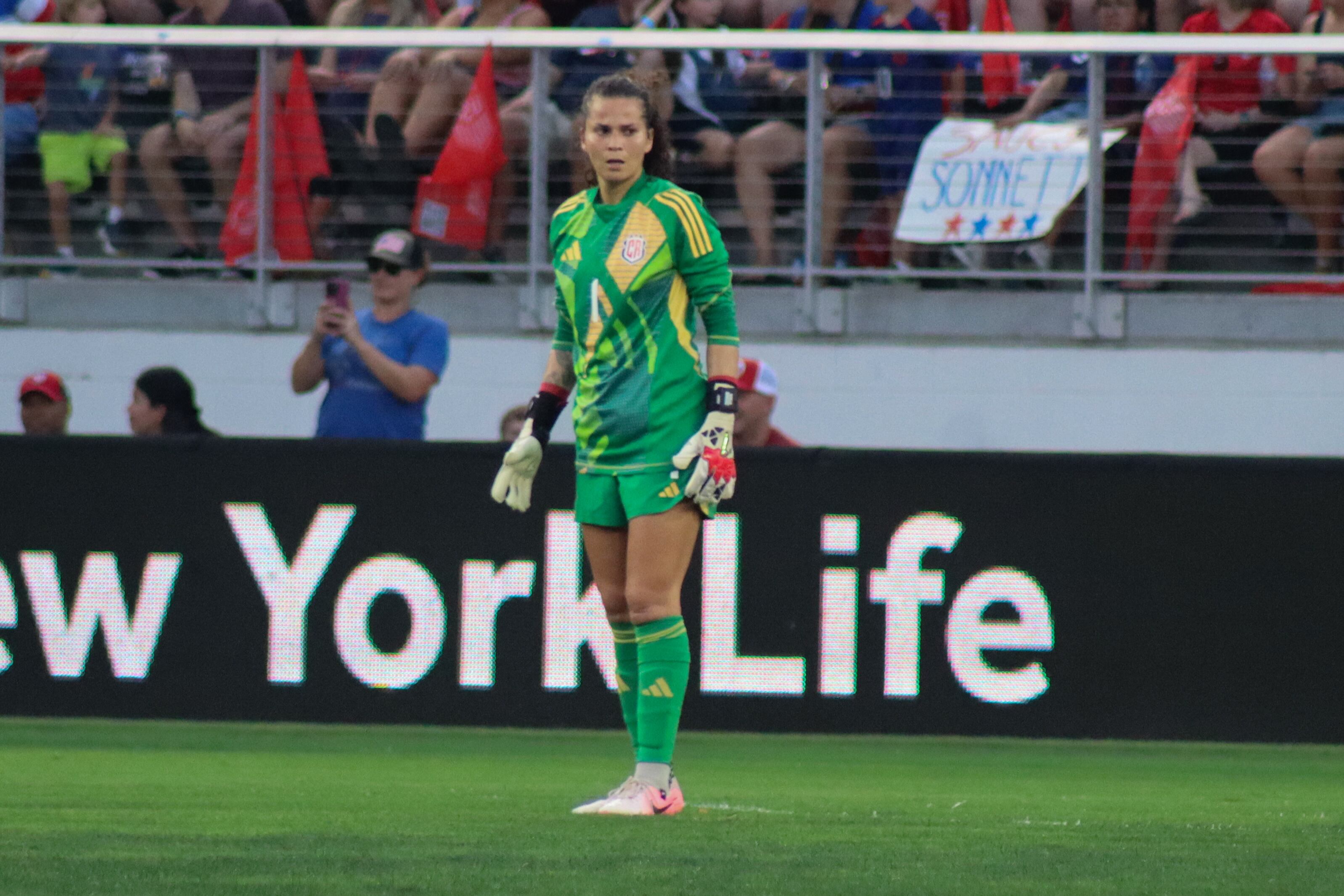 16/07/2024/ Amistoso USA vs Costa Rica femenino en el Audi Field en la ciudad dé Washington USA / foto Fedefutbol