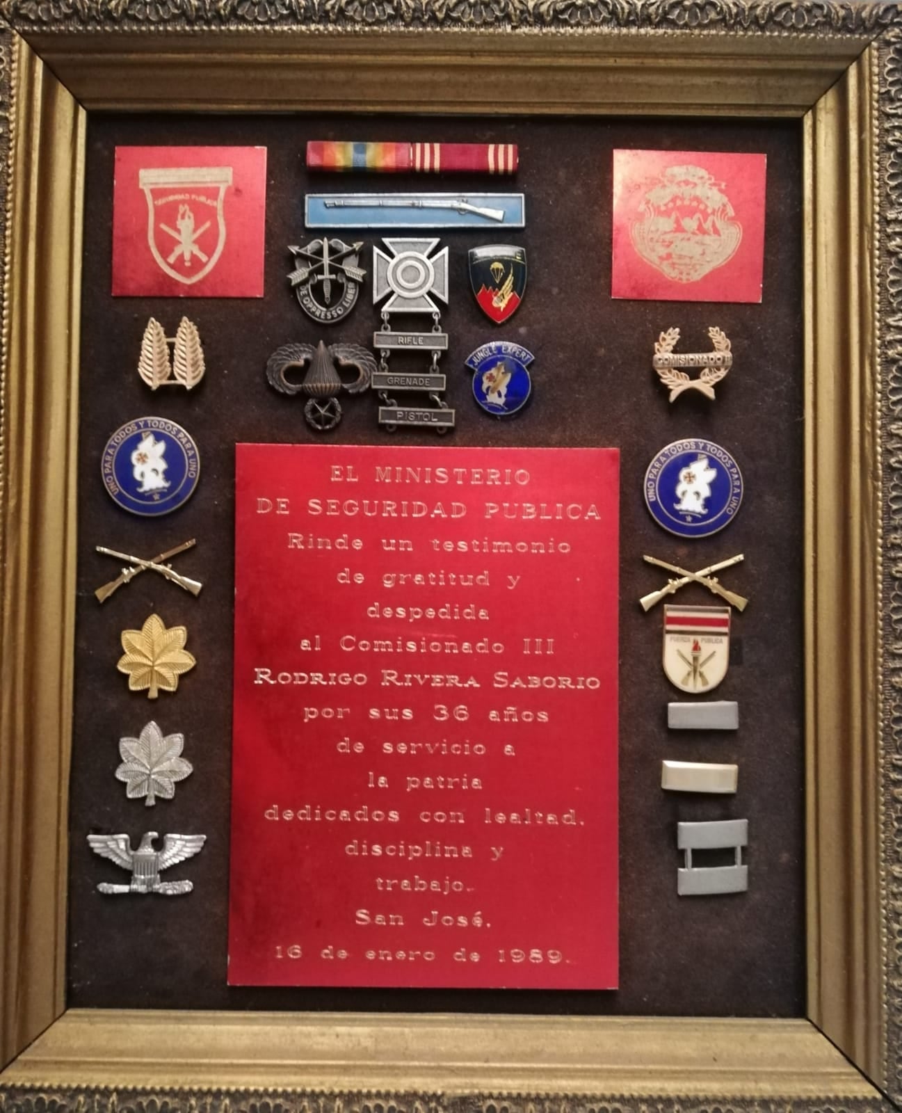 Este 1 de diciembre el país conmemora el Día del Abolición del Ejército y también, en una linda casualidad, es el cumpleaños de don Rodrigo Rivera Saborío, quien nación en 1930.