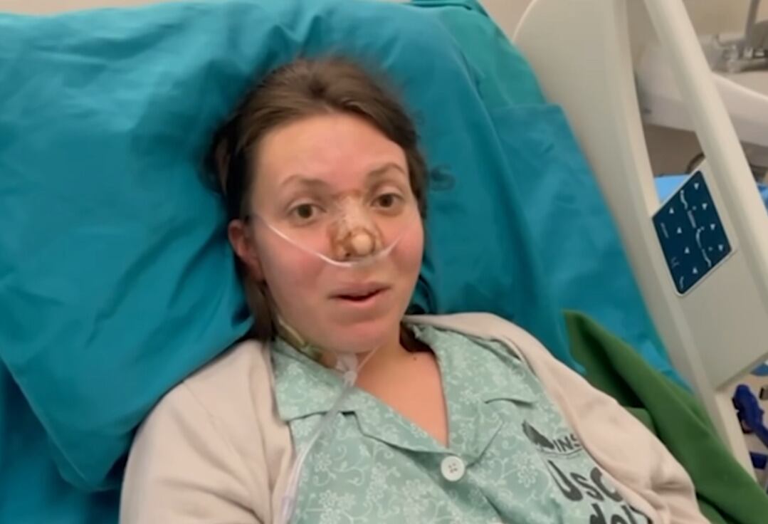 Paola Amador sobreviviente de accidente de avioneta