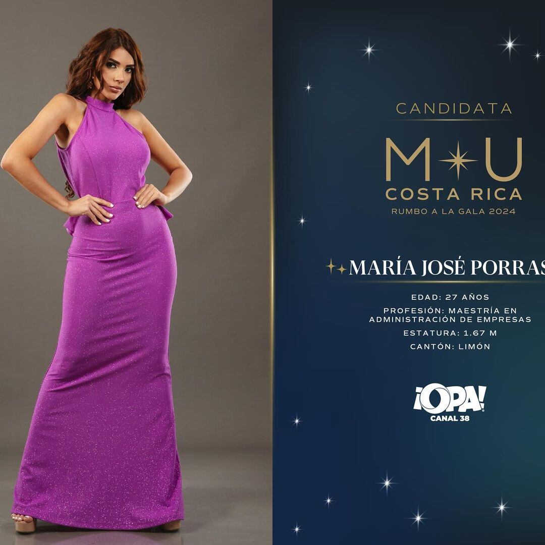 Miss Universe Costa Rica 2024
Miss Costa Rica
Miss Costa Rica 2024