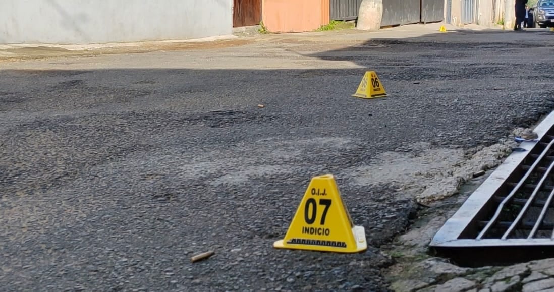 Balacera en Patará de Cartago