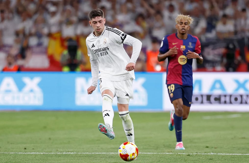 Real Madrid - Barcelona, final de la Copa del Rey. Fotos tomadas de Real Madrid.com