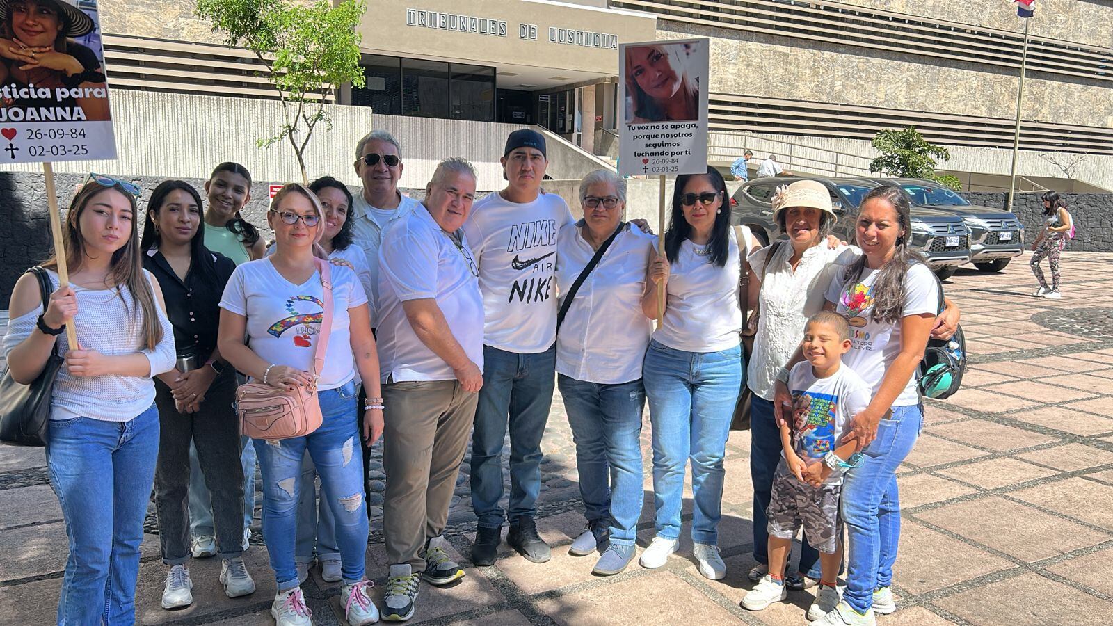 Familia de Joanna Quirós exige justicia tras indignante petición del sospechoso de femicidio. Foto: Xiomara Quirós para La Teja