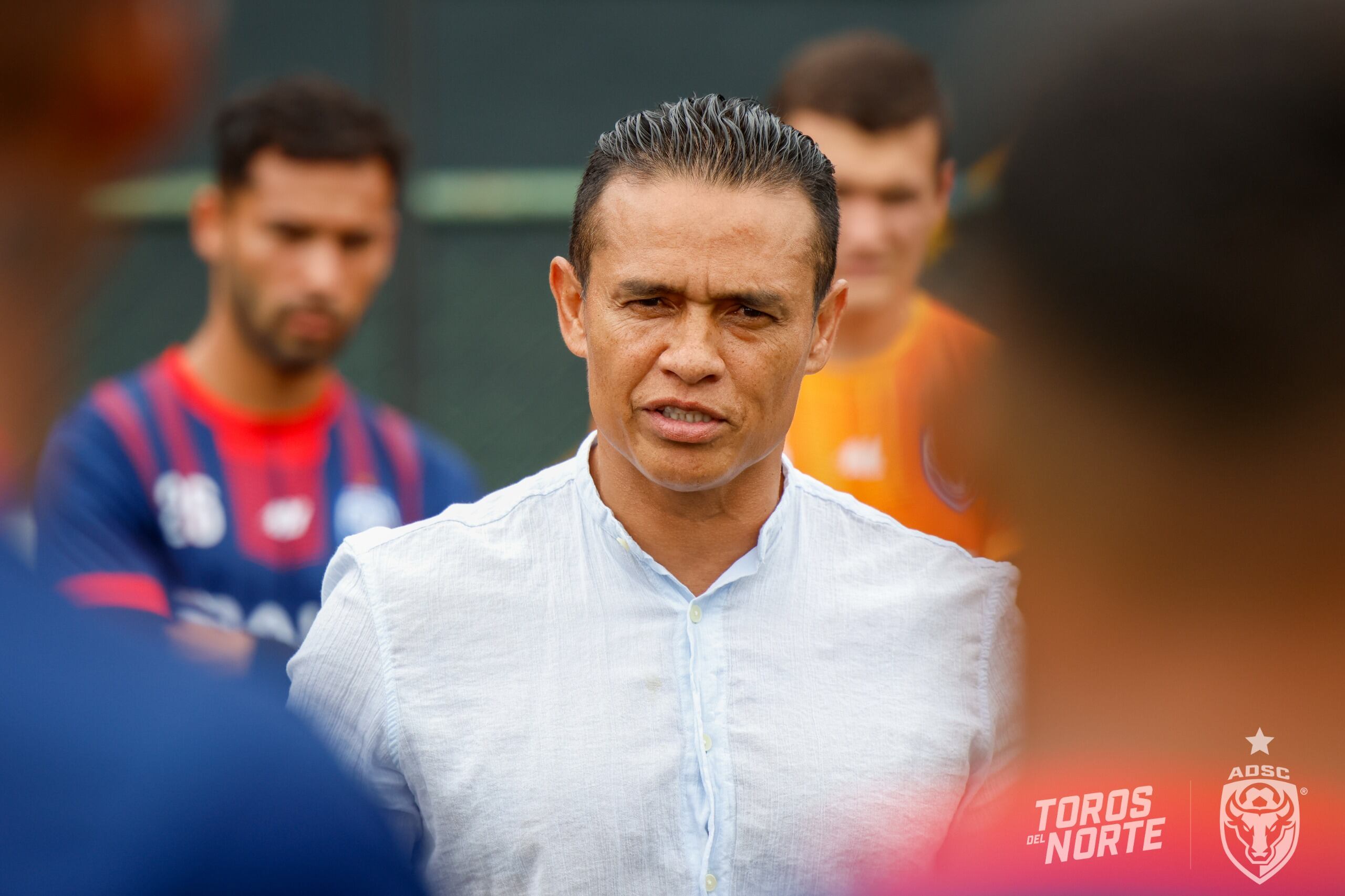 Wálter Centeno fue presentado este miércoles como entrenador de San Carlos. Prensa SC.