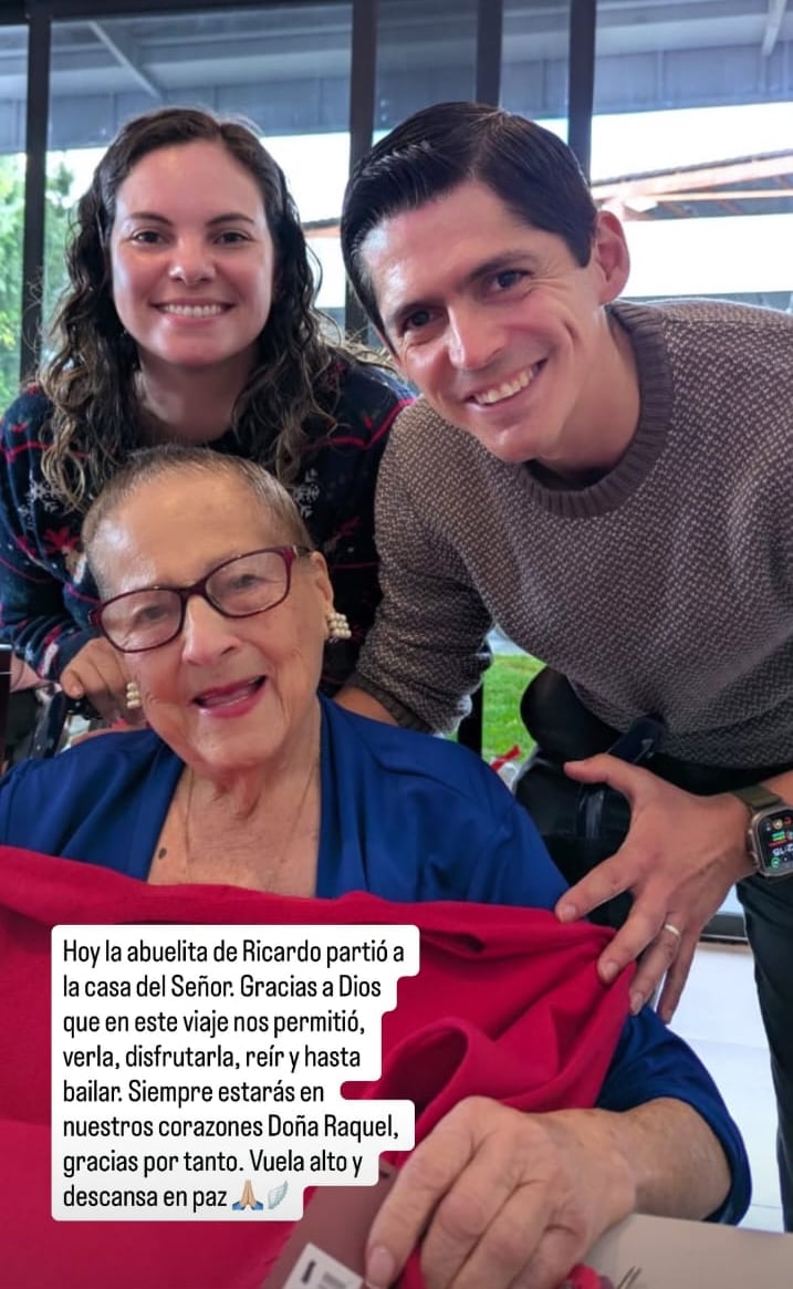 La periodista Stephanie Chaverri lamenta una pérdida difícil para su esposo, el árbitro Ricardo Montero.