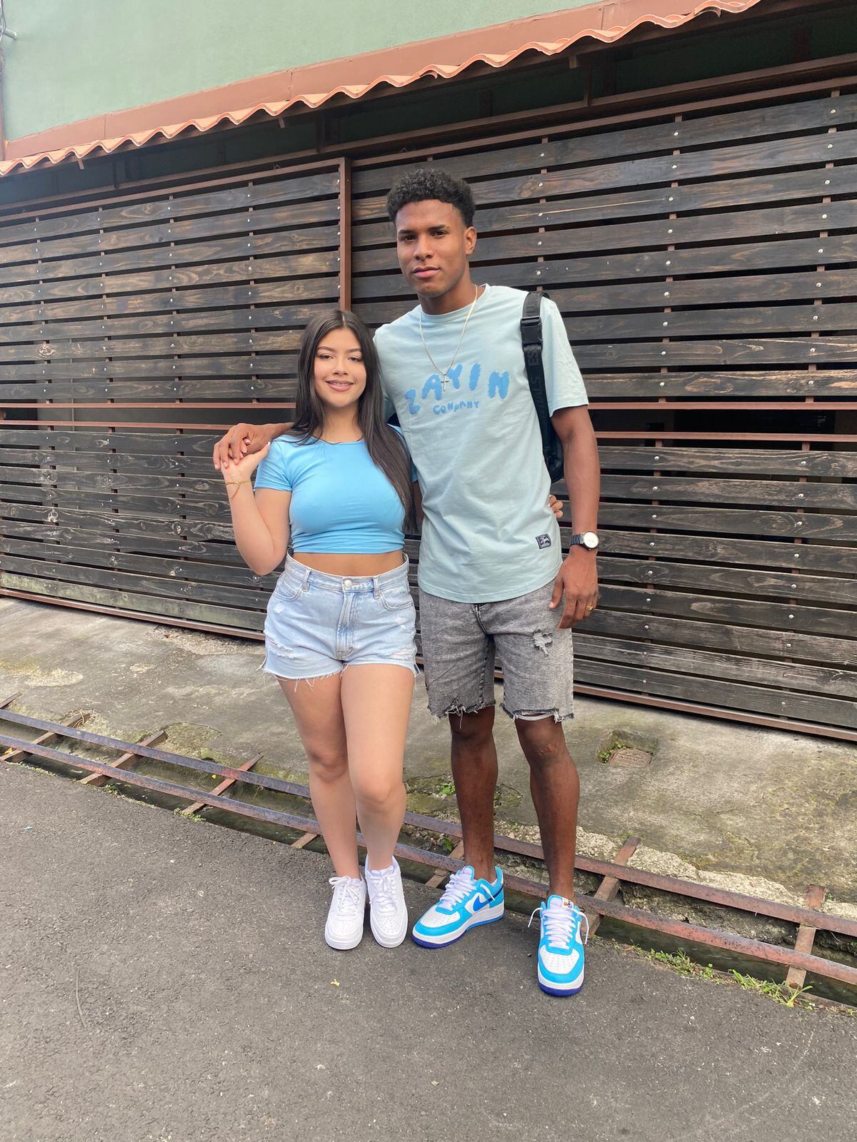 Samir Taylor, defensor de Santa Ana. Cortesía.