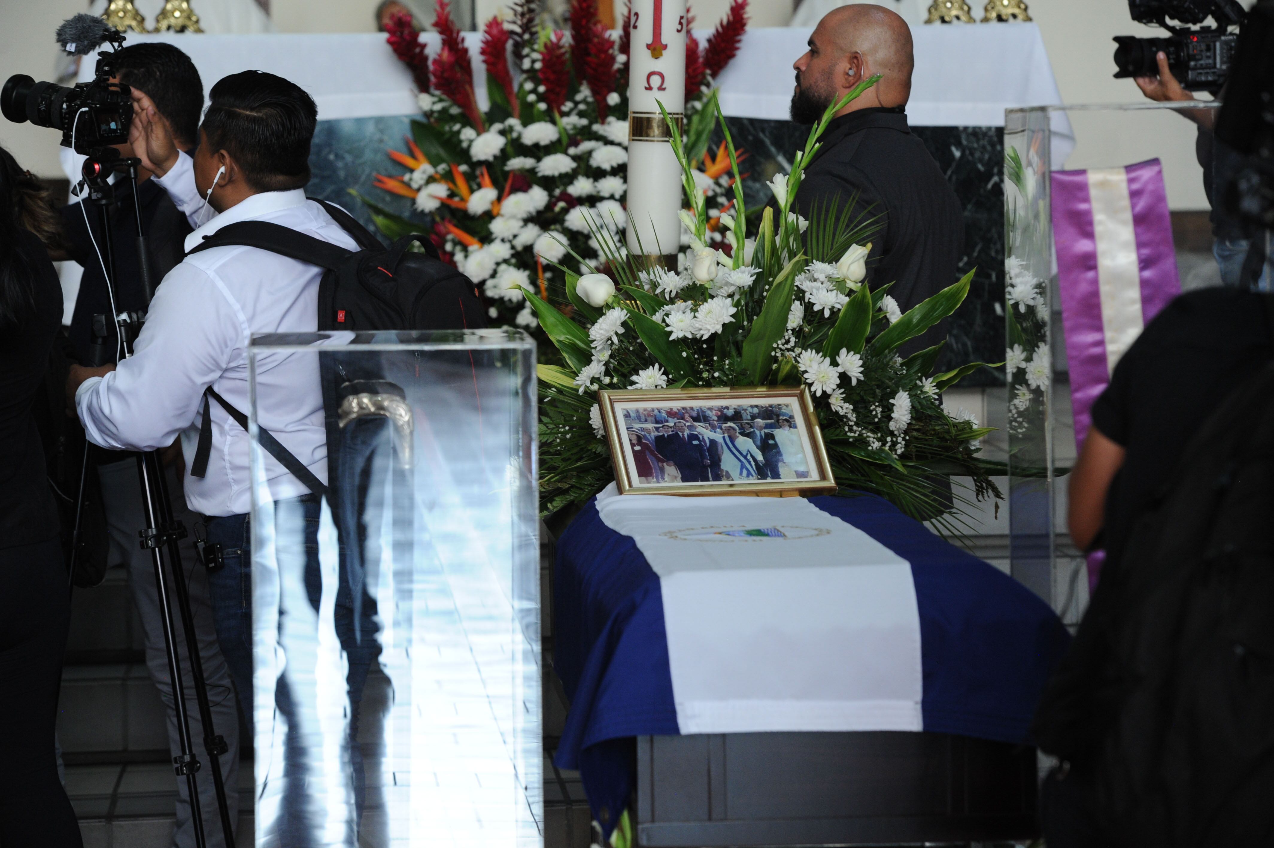 Misa de Sra Violeta Barrios de Chamorro.