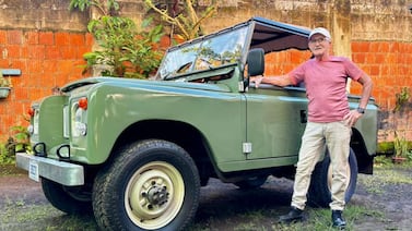 Reconstruyó su Land Rover, un vehículo que siente como parte de su familia