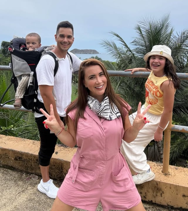 Mariazel Olle y su familia terminaron completamente enamorados de nuestro país.