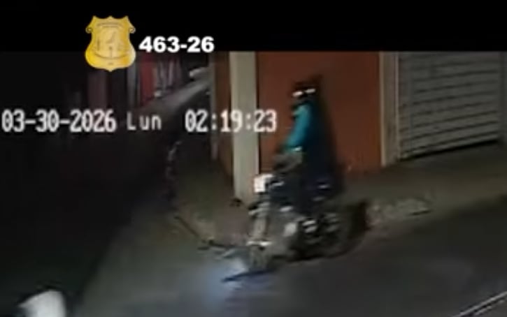 Pistoleros buscados por asesinar a Kristtel Salazar Barrantes, de 21 años. Foto: OIJ