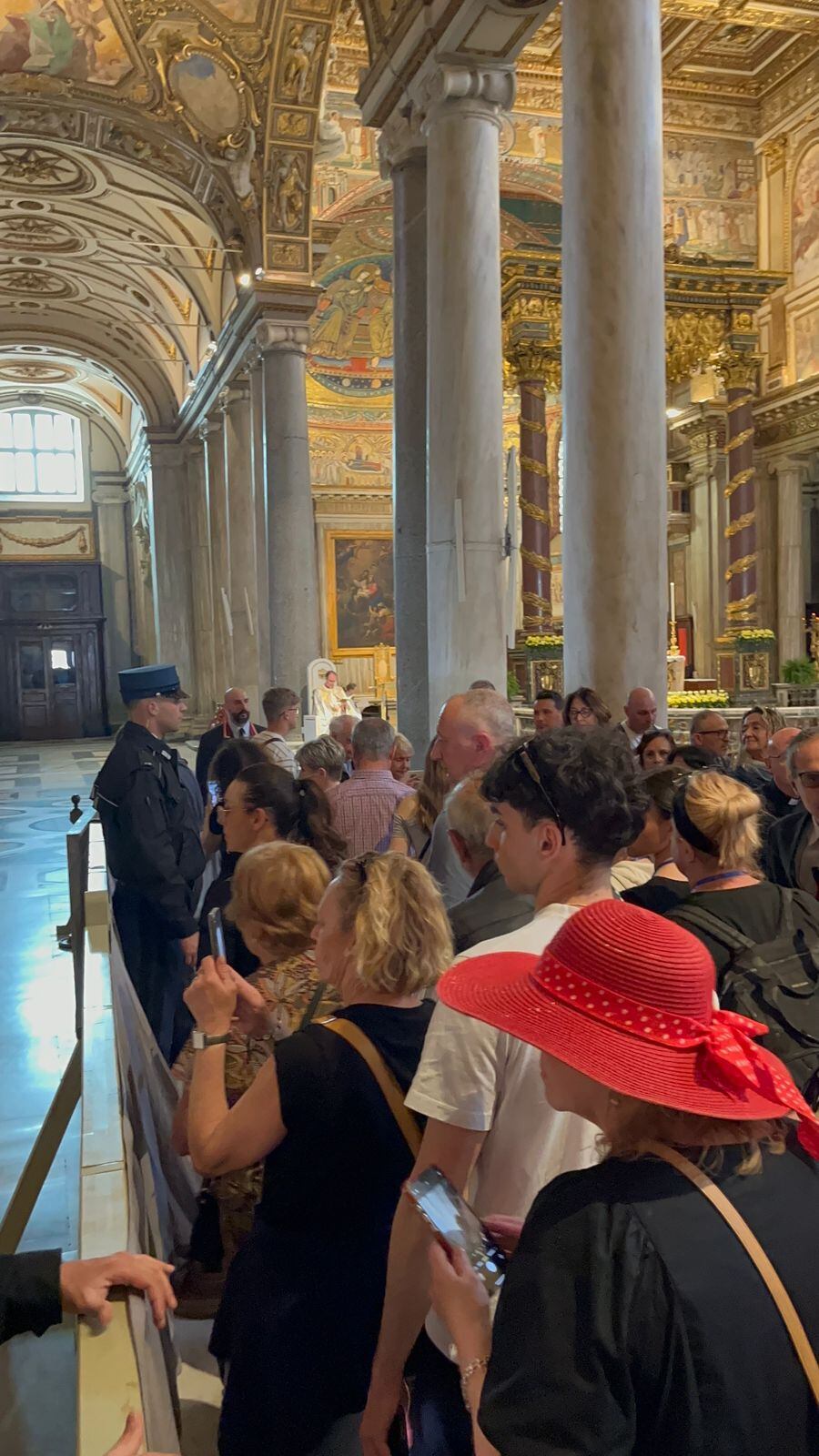 Tumba del papa Francisco en Santa María la Mayor