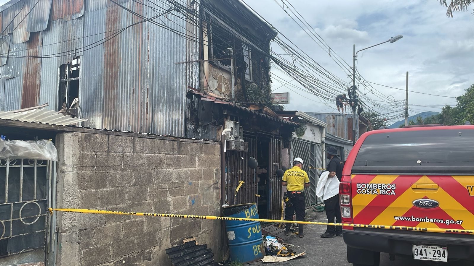 Marilyn Chacón, mamá que falleció junto a sus hijos en incendio en San Juan de Dios de Desamparados. Foto: Silvia Coto