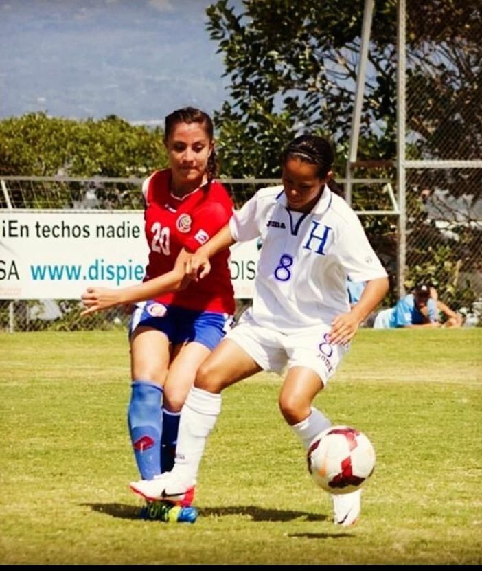 Krista Chavarría, exjugadora del Sporting.