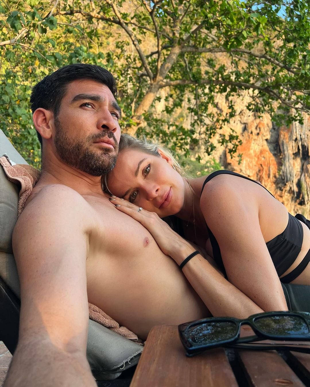 Leonora Jiménez y su esposo Mariano Herrera