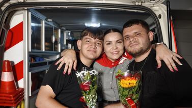 Mamá todoterreno tiene 20 años de salvar vidas con la Cruz Roja