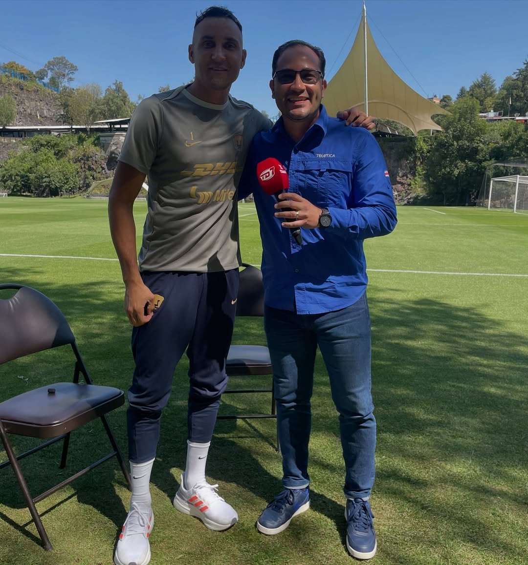 Miguel Calderón entrevistó a Keylor Navas.