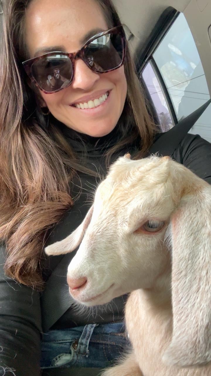 Gipzy Montoya decidió agrandar su familia con dos mascotas más y muy particulares.