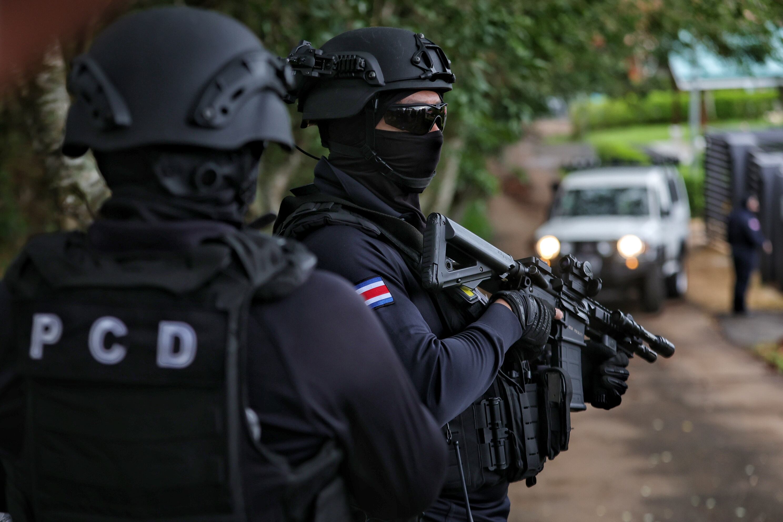 Operativo en San Ramón Alajuela por el caso Purga y envíos de droga a Europa / Foto John Durán