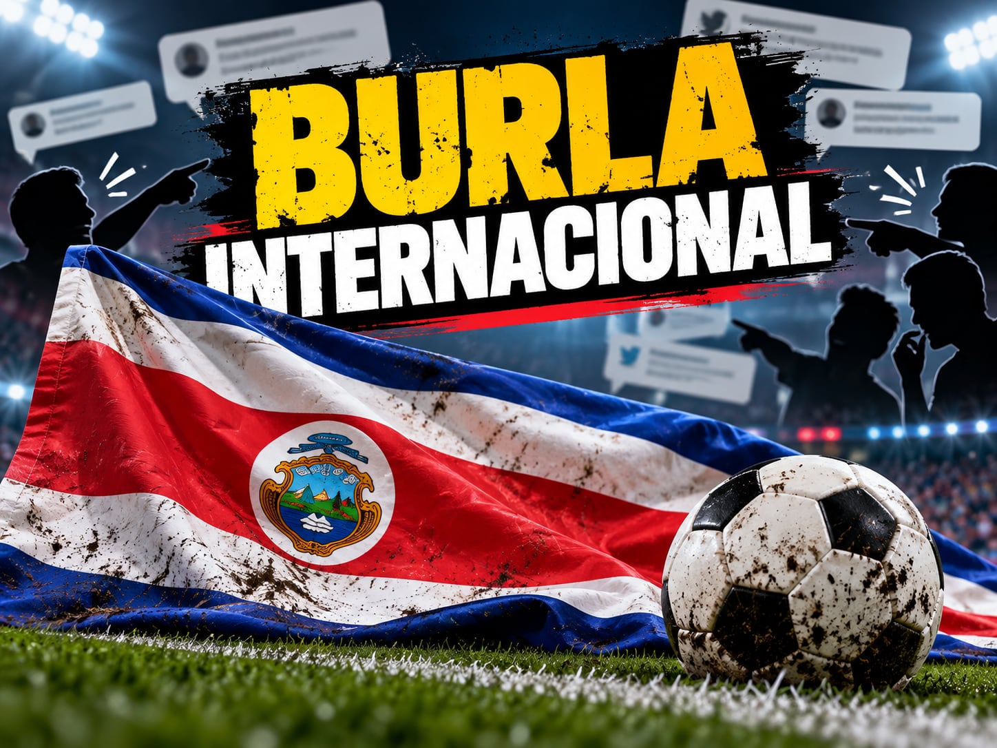 Las derrotas de la Sele provocaron críticas y burlas en redes sociales desde otros países de la región.