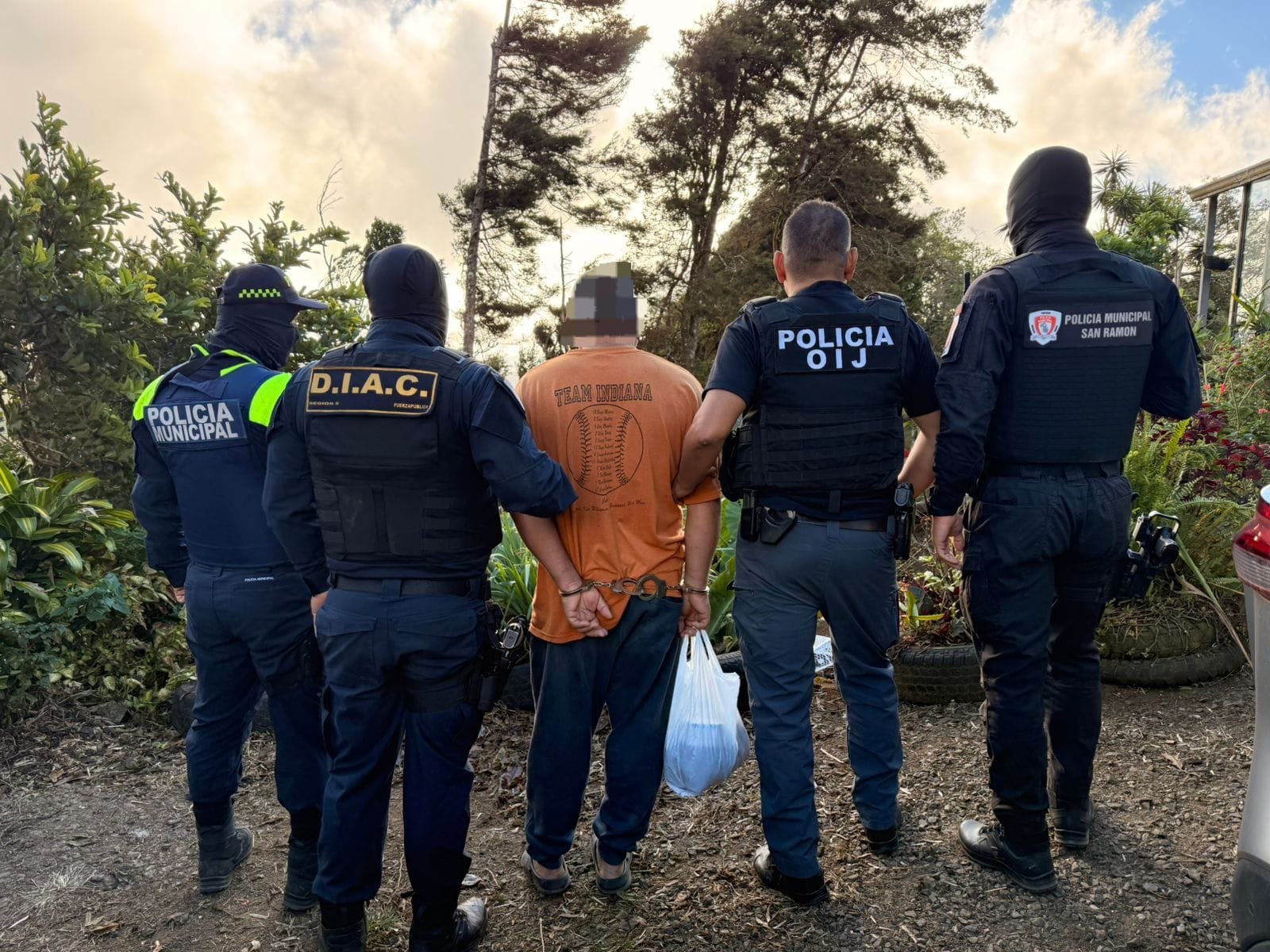 Detenidos por crimen de finqueros Carlos González Rodríguez Alexander y Gerardo Jiménez Vargas