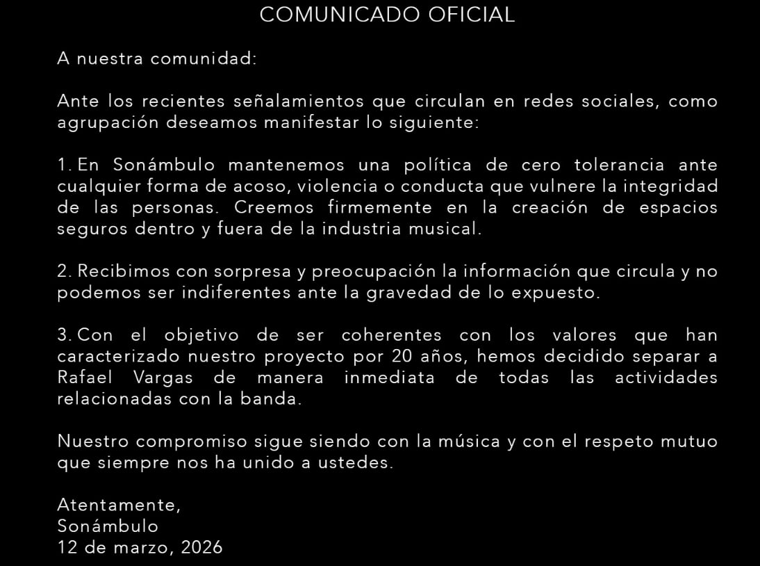 Grupo costarricense Sonámbulo Psicotropical.