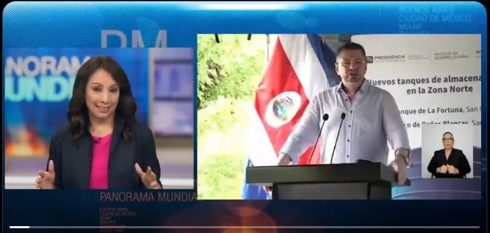 La prensa internacional, como CNN, ya está informando sobre la afirmación del presidente Rodrigo Chaves de que Costa Rica es una "dictadura perfecta".