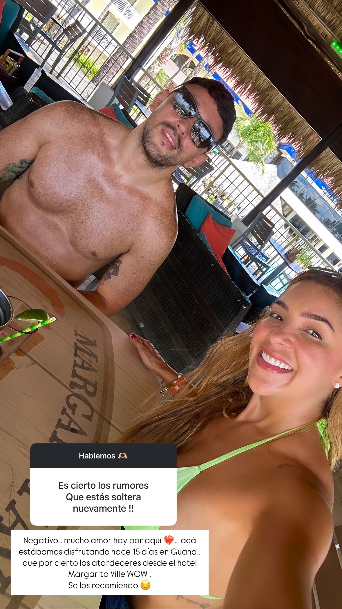 Ericka Morera y su novio, Rafael Parra, están más enamorados  que nunca.