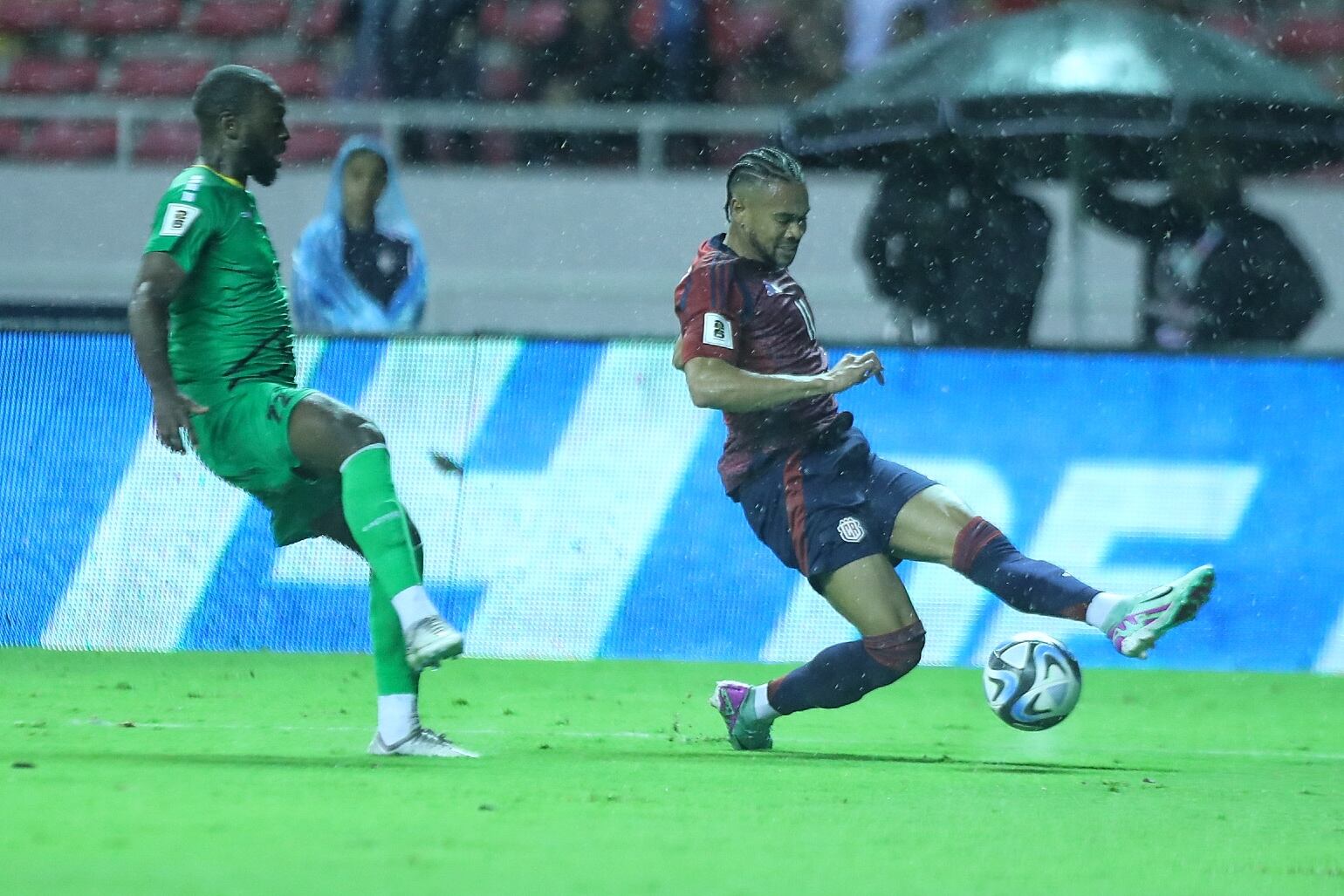22/05/2024/ Juego entre la selección de Costa Rica vs San Cristóbal y Nieves en el estadio Nacional de Costa Rica por la primera fecha de la eliminatoria al mundial 2026 USA, Canadá y México / Foto John Durán