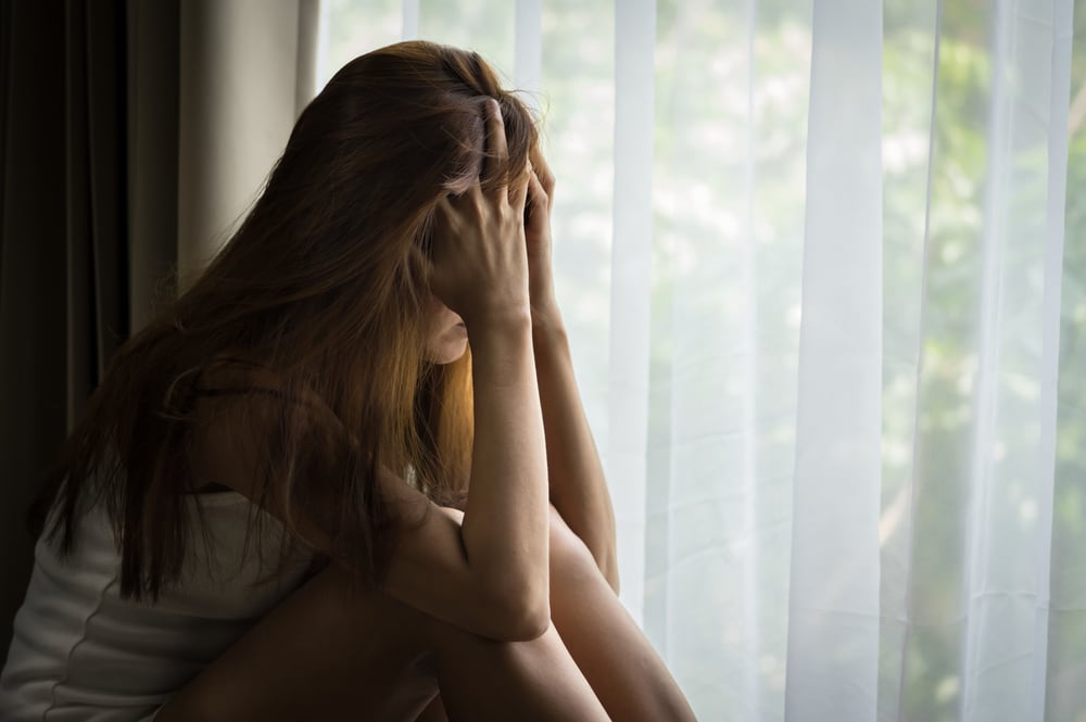 Mujer agredida. Foto Shutterstock