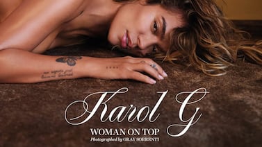 Karol G posó para la revista Playboy y reveló detalles de su ruptura con Feid: “La vida me tiró al suelo, me pateó”