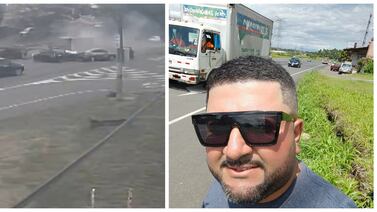 Accidente en ruta 32: el impresionante testimonio del vendedor de patí que se le escapó a la muerte