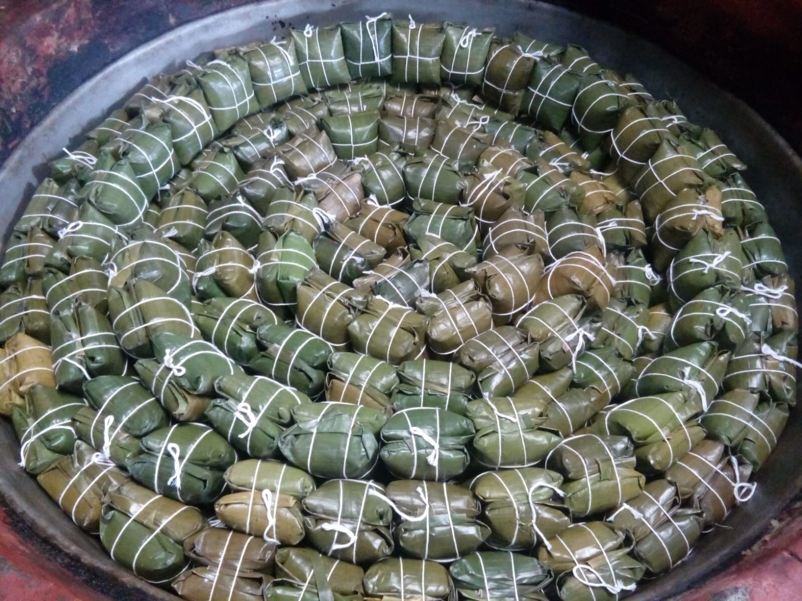 Las tamaleras ya corren con los pedidos de la época navideña