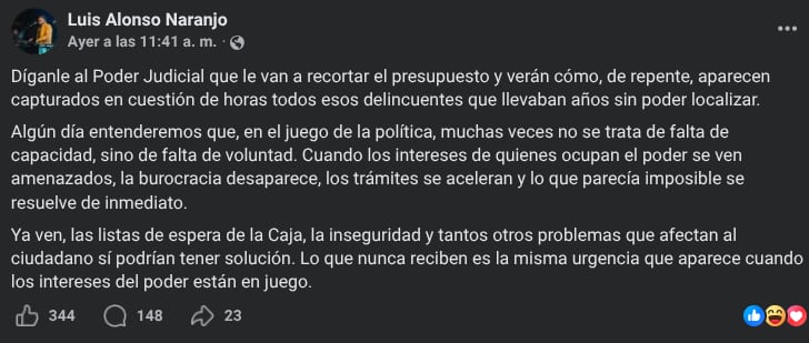 Luis Alonso Naranjo