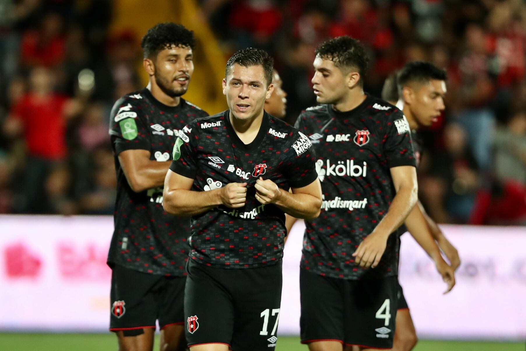 23/09/2023, Alajuela, Estadio Alejandro Morera Soto, partido de la jornada 12 del torneo de clausura 2023 entre Liga Deportiva Alajuelense y el Santos de Guapiles.