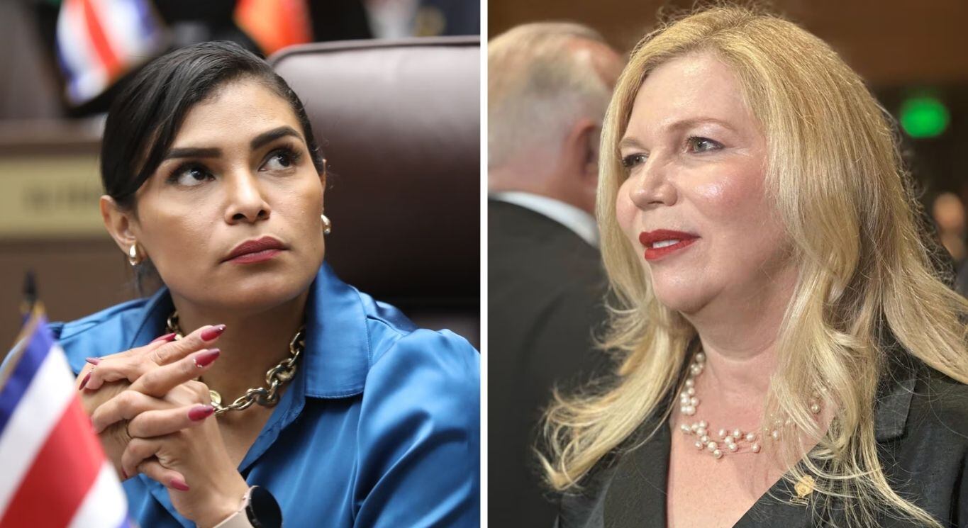 Johana Obando y Cinthya Córdoba, ambas diputadas del Partido Liberal Progresista (PLP).