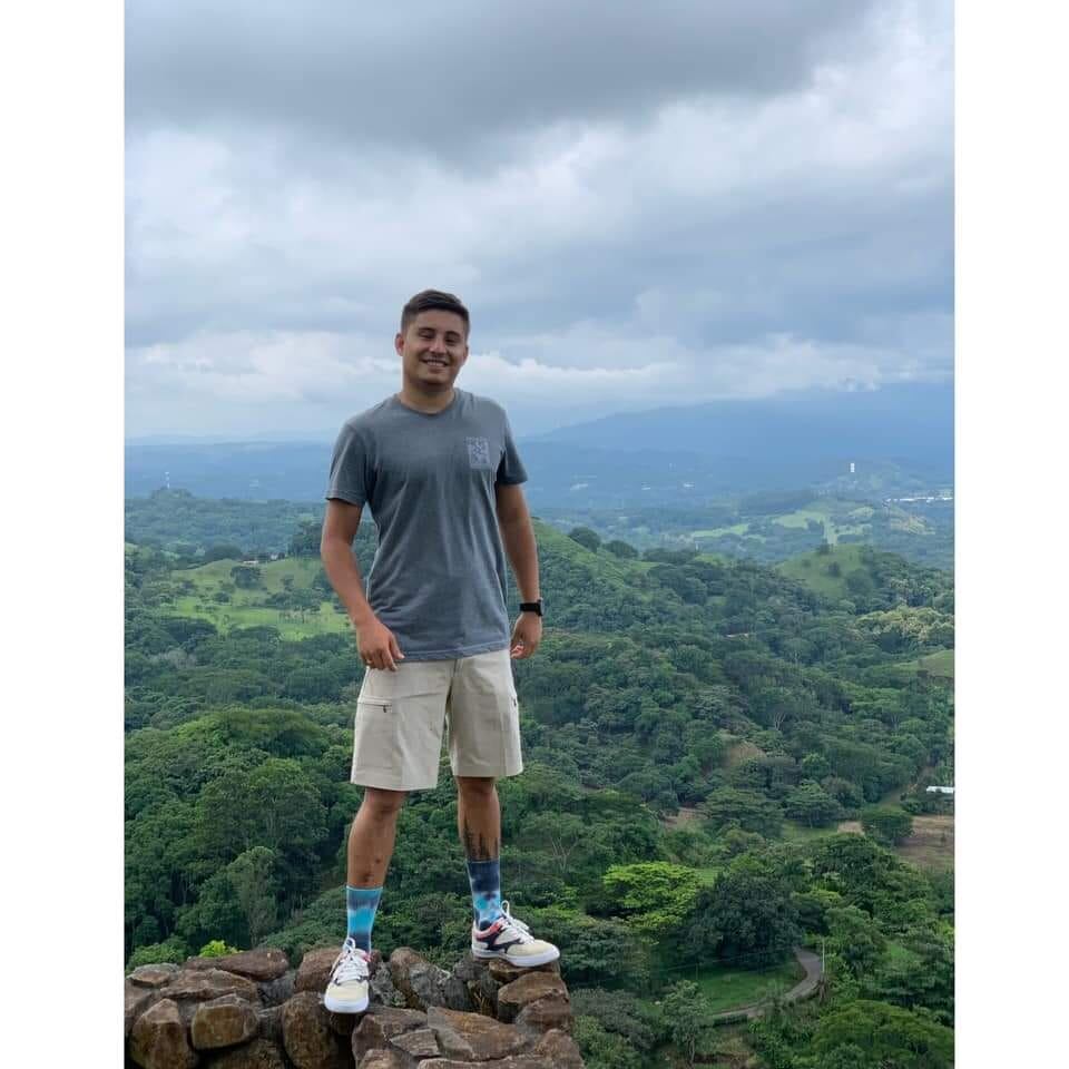 Diego Castillo Castro, joven asesinado en Atenas. Foto tomada de Facebook.