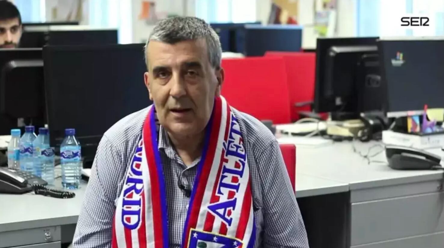 El periodista deportivo Manuel Esteban Fernández falleció este jueves, luego de luchar contra el Parkinson. Foto tomada de Onda Cero.