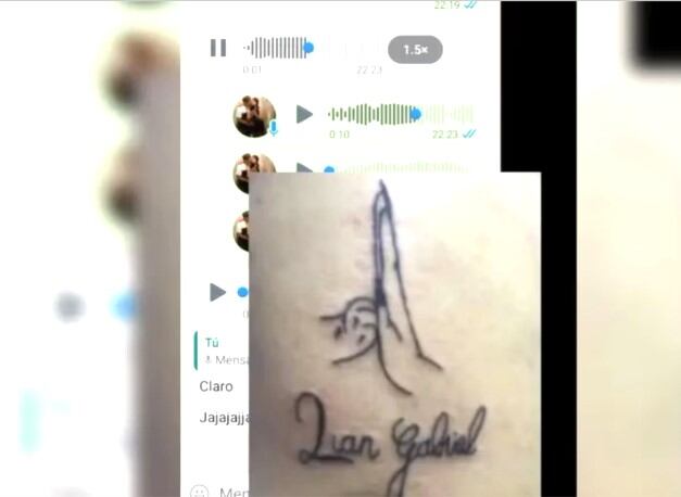 Este el el tatuaje de la polémica