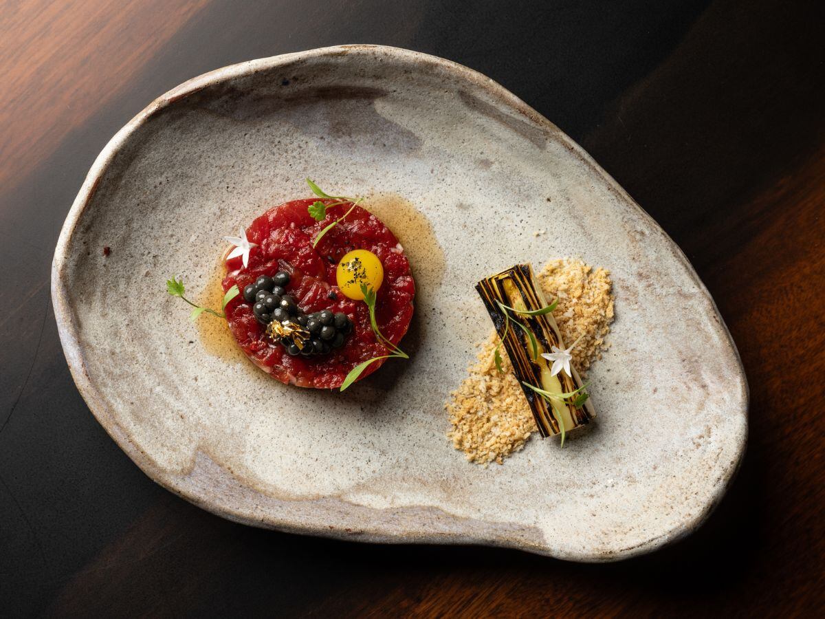 Dicen que el Tartar de sandía de Conservatorium es de muerte lenta. Foto: Gonzalo Picón.