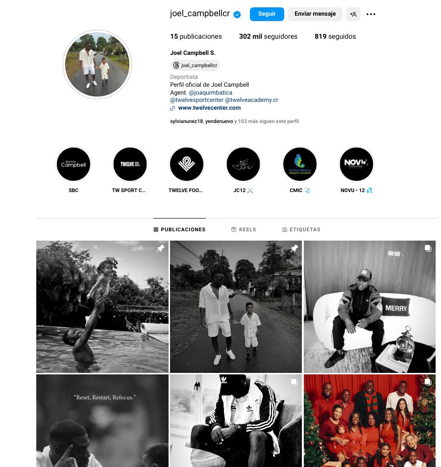 Joel Campbell, jugador de LDA.