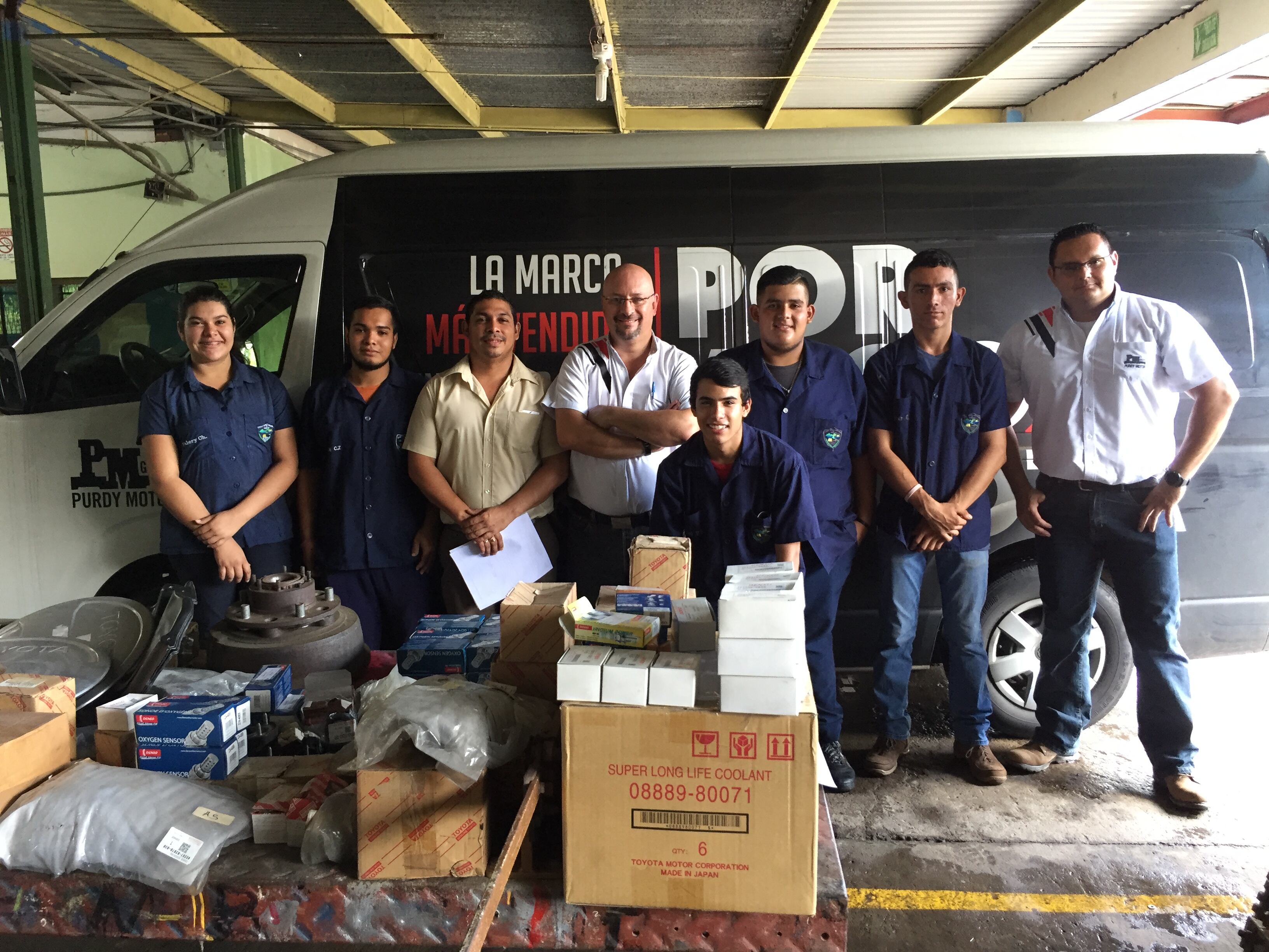 ¡Atención colegios técnicos! Les contamos qué deben hacer para que Toyota les regale repuestos nuevos