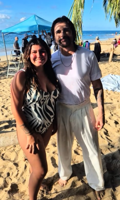 Juanes en Costa Rica, en Puerto Viejo de Limón.