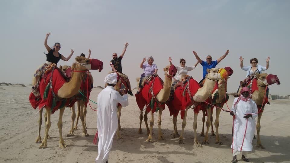 Laura Hernández, tica en Catar. Cortesía.