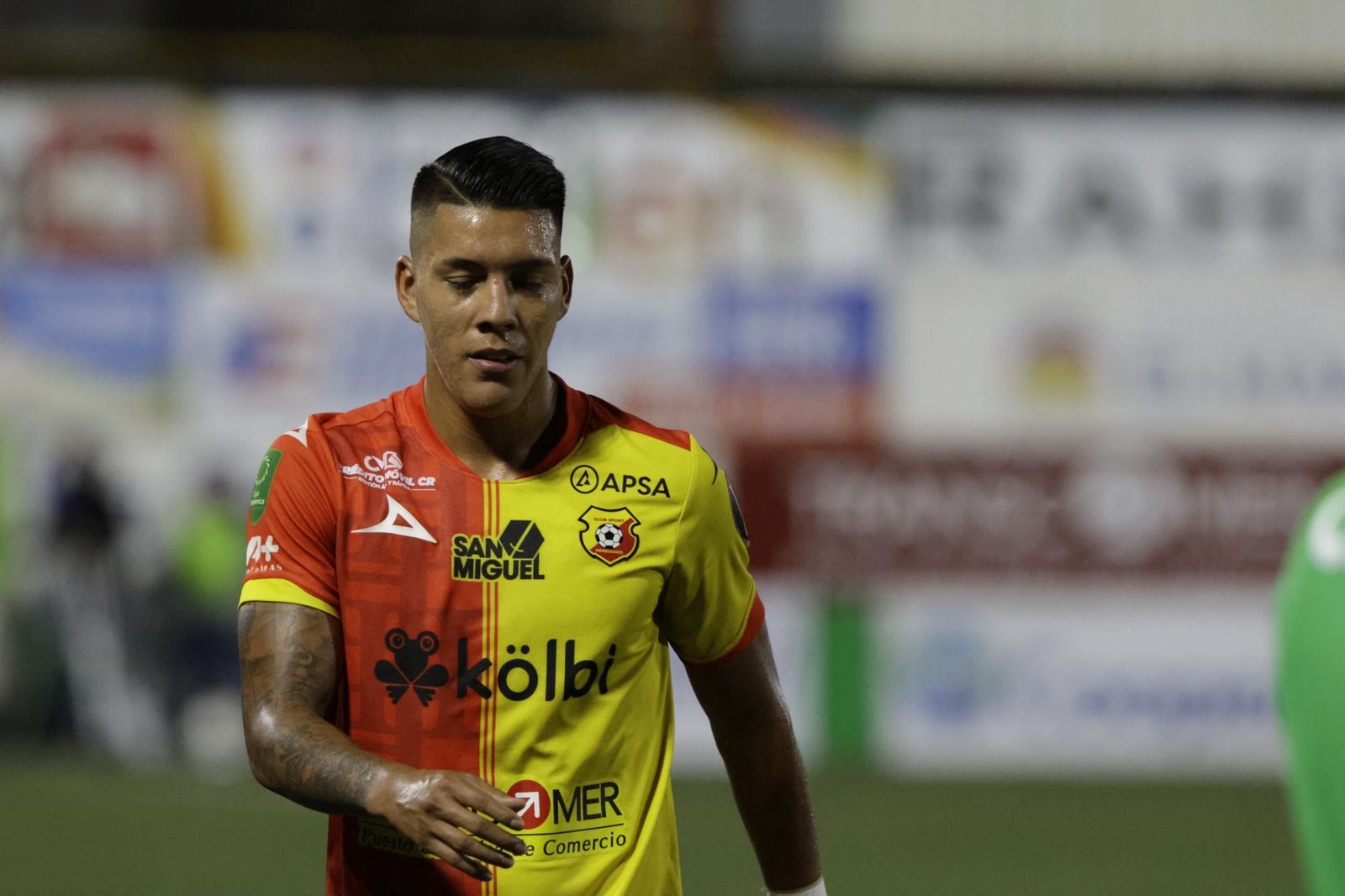 14/12/2023 Estadio Coyella Fonseca Primer partido de la final entre Herediano vs Saprissa, fotografía Mayela López