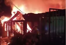 Incendio en Casas en Guararí