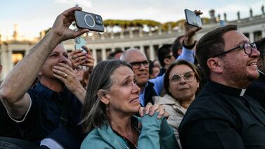 Así es la experiencia de escuchar el “habemus papam” en persona, ni en sueños lo imaginé tan bonito