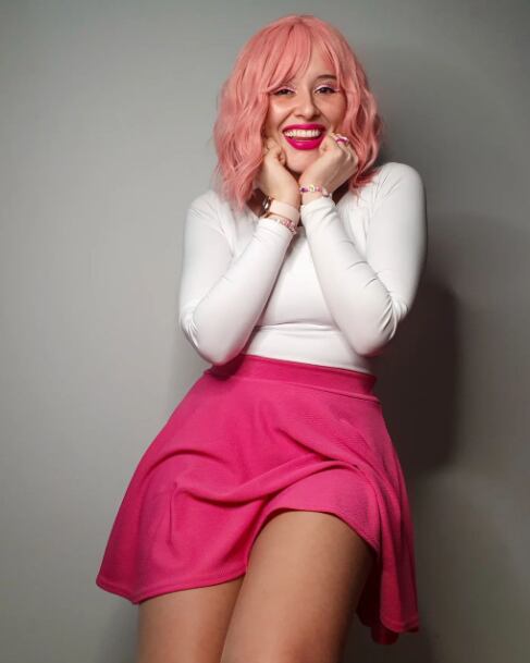 Sharom Mendoza, imitadora Pelando el ojo